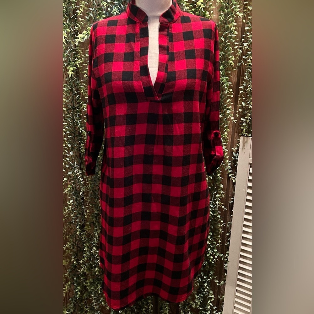 Buffalo Plaid Dress
